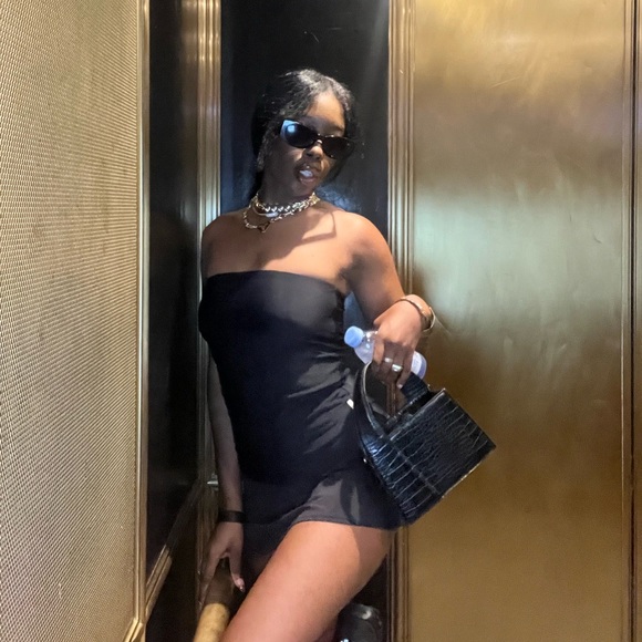 CNCPTS BLACK TUBE TOP - Picture 5 of 6